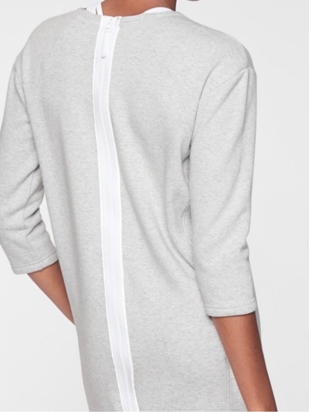 Athleta Cozy Karma Back Zip Dress